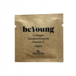 beYoung Veganes Collagen Getrnkepulver mit Zunderschwamm...